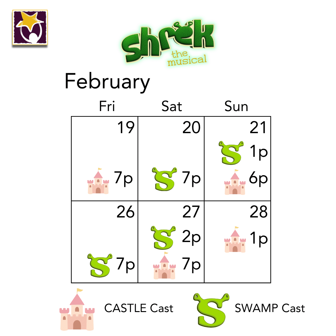 Shrek Calendar